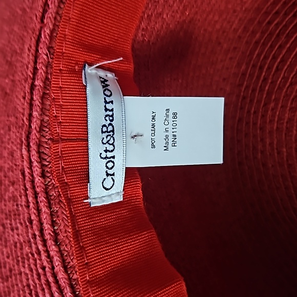 Beach Sun Hat with Button Details - Picture 6 of 9